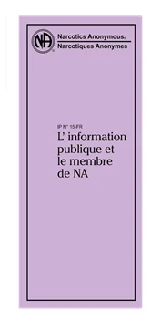 L'Information Publique et le membre de NA